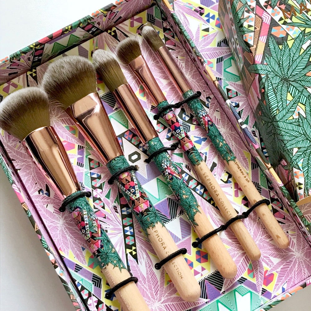 Sephora x Mara Hoffman Kaleidescape Brush Set